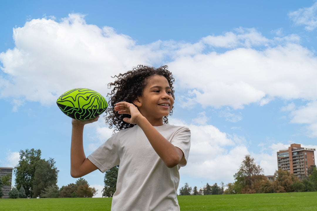 Wyatt, Age 9: Why I Love the P1 Warrior Football