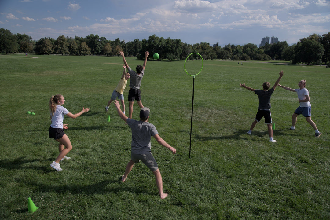 Kids playing Bamzball