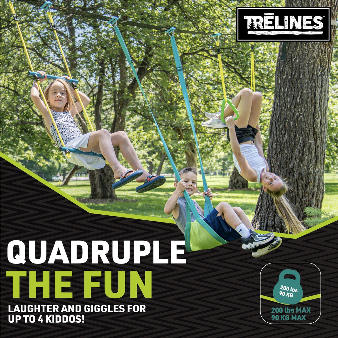 Trelines Swingset Line: The King of Backyard Play