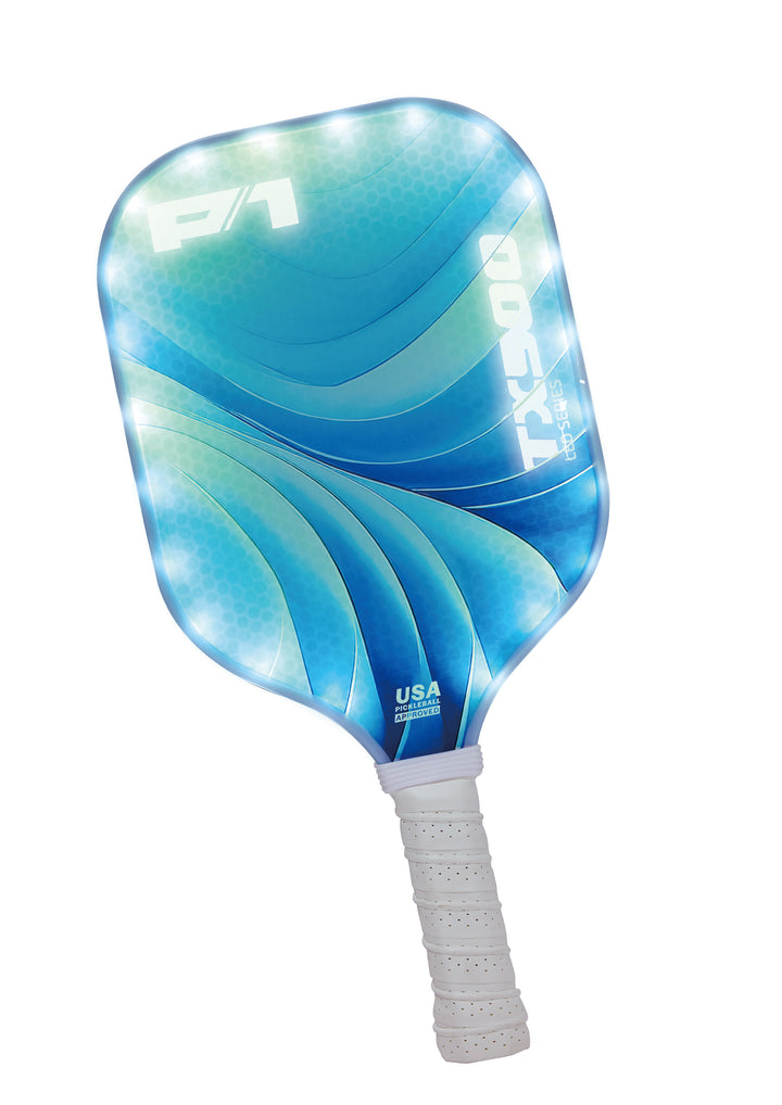p1 pickle ball paddle LED series