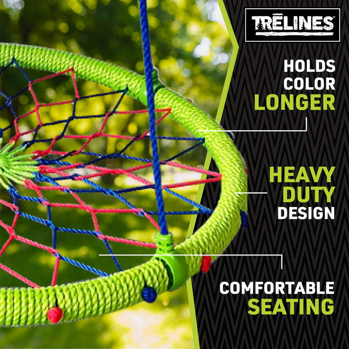 Dreamcatcher tree swing 40 inch by Trelines