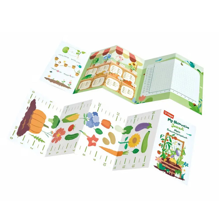Hape Grow & Play Potting Table-Outdoor Gardening Station With Chalkboard