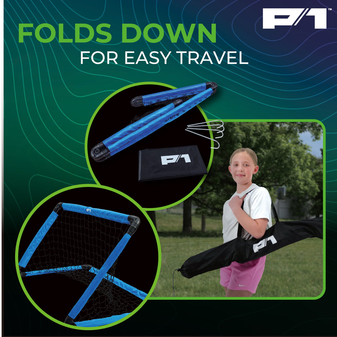Fold & Go Soccer Goal- Portable folding soccer goal