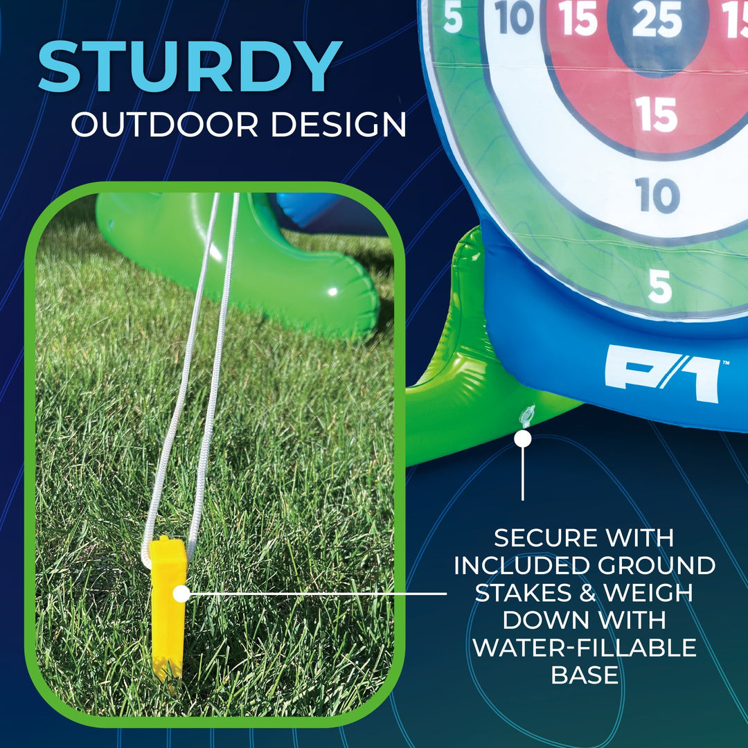 Quick assembly Multizone Sports Tower with hook-and-loop materials