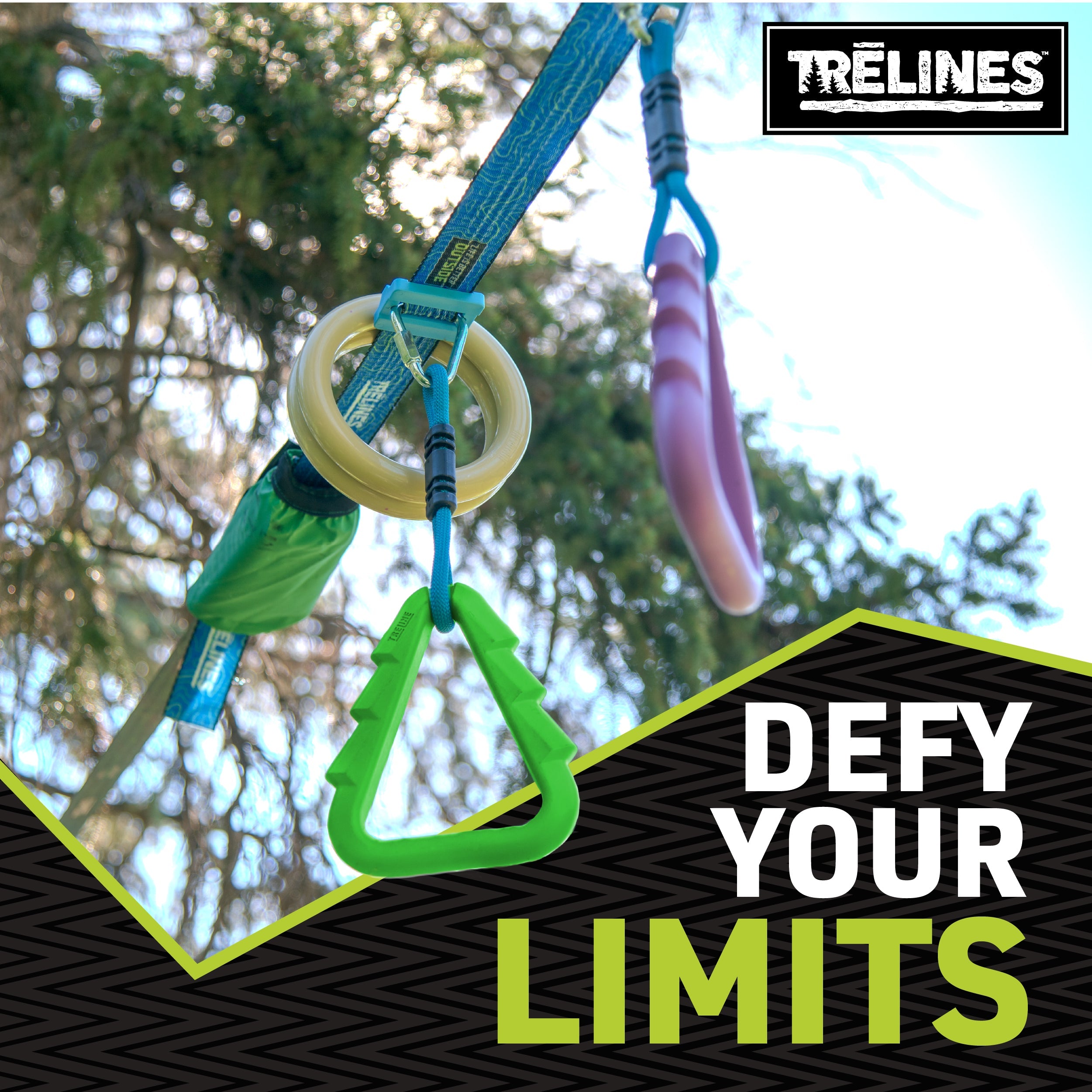 Ninja Adventure Line 36 ft. Slackline Obstacle Course – Life Is