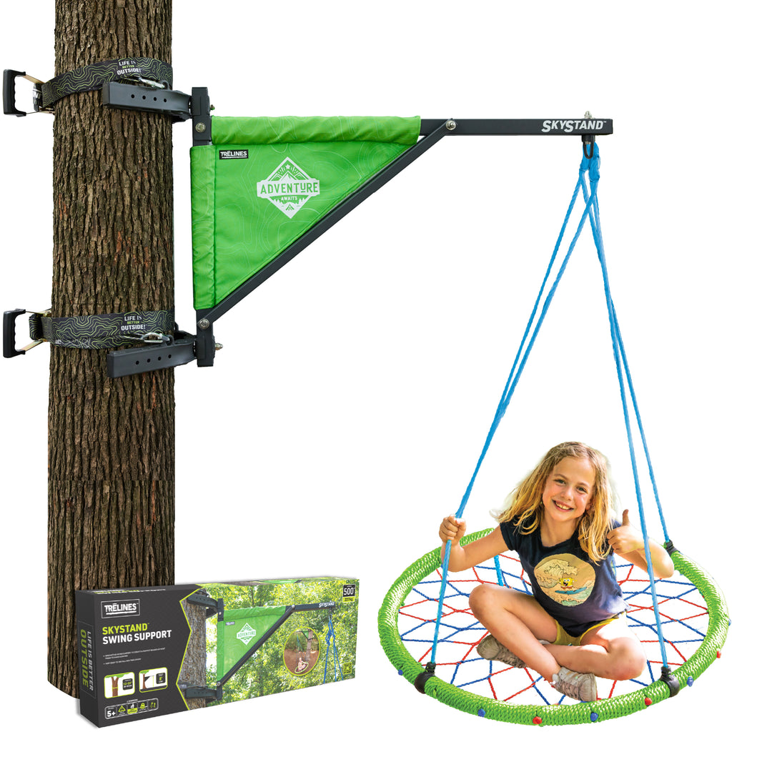 skystand swing support with dreamcatcher swing combo