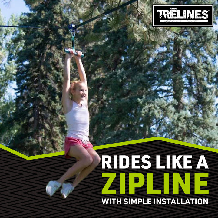 trelines slackline zipline